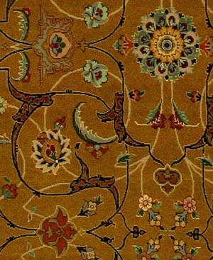 Arabesque carpet close uo