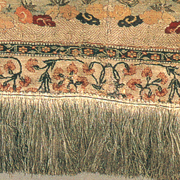 Aynard rug detail fringe