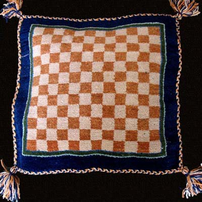 cushion cover shatranj