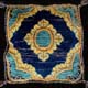 medallion cushion cover