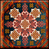 Bespoke Custom made Spanish knot carpet rug