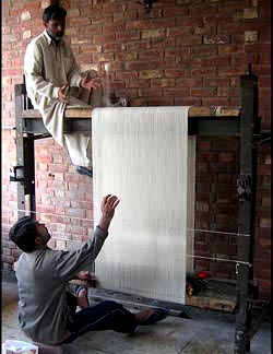  Putting the Warp on the Loom